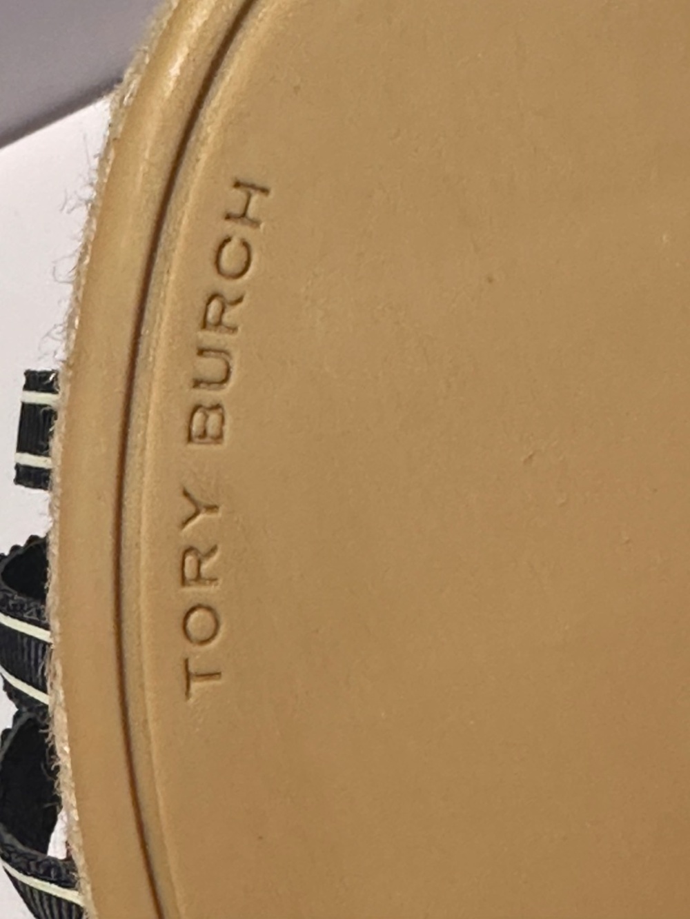 Tory Burch Ribbon Wedge Espadrilles - Picture 5 of 6